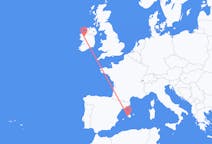 Flights from Palma de Mallorca in Spain to Knock, County Mayo in Ireland