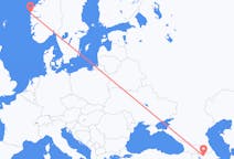 Flights from Ganja, Azerbaijan to Florø, Norway