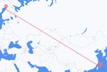 Flights from Miyakojima, Japan to Oulu, Finland