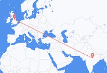 Flights from Jabalpur, India to Leeds, the United Kingdom