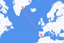 그린란드발 쿠루수크, 스페인행 말라가 항공편