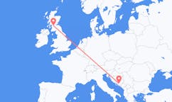 Flights from Mostar, Bosnia & Herzegovina to Glasgow, the United Kingdom