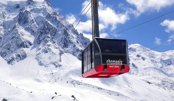 Chamonix Mont Blanc från Genève med valfri linbana, lunch