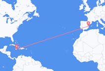 Flyg från Kingston, Jamaica till Valencia, Spanien