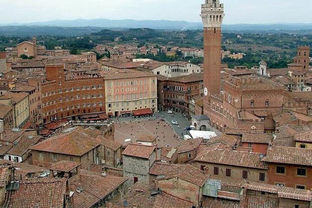 Visite privée d'une journée en Toscane, Sienne et San Gimignano au départ de Rome