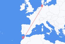 出发地 摩洛哥卡萨布兰卡目的地 德国不来梅的航班