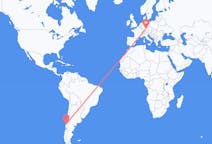 Flyreiser fra Valdivia, Chile til Nürnberg, Tyskland