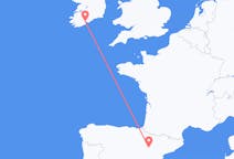 Flyrejser fra Cork, Irland til Zaragoza, Spanien