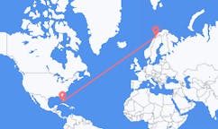 Flug frá Key West til Narvik