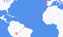 Flyreiser fra Trinidad, Bolivia til Lisboa, Portugal