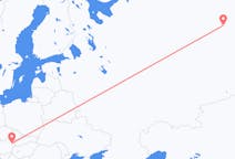 Fly fra Beloyarsky til Vienna