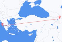 出发地 阿塞拜疆占贾目的地 希腊Kefallinia的航班