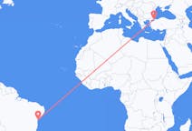 Flyrejser fra Salvador, Brasilien til Istanbul, Tyrkiet
