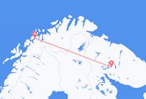 Vluchten van Kirovsk naar Tromsø