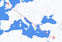 Flüge von Al-Jawf-Gebiet, Saudi-Arabien nach Birmingham, England