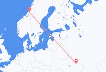 Vols depuis la ville de Kharkiv vers la ville de Namsos