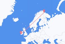 Vluchten van County Kerry naar Kirkenes
