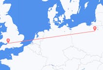 Flights from Szymany, Szczytno County, Poland to Bristol, the United Kingdom