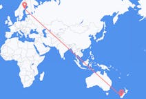 Flights from Queenstown, New Zealand to Umeå, Sweden