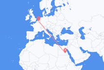Vluchten van Aswan naar Brussels Hoofdstedelijk Gewest