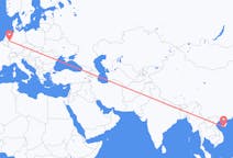 Flyg från Sanya, Kina till Duesseldorf, Tyskland