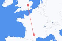 Flyrejser fra Castres til London