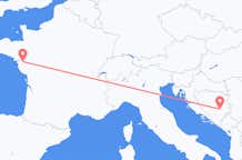 Flights from Nantes to Sarajevo