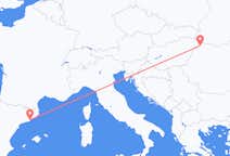 出发地 罗马尼亚出发地 薩圖馬雷目的地 西班牙巴塞罗那的航班