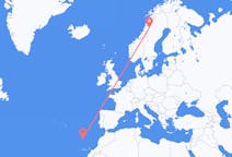 Flights from Hemavan, Sweden to Funchal, Portugal