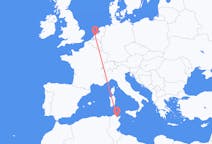 Flyrejser fra Tunis, Tunesien til Rotterdam, Holland