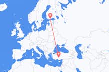 Flights from from Konya to Helsinki