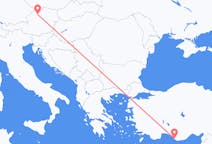 Voli da Gazipaşa, Turchia a Linz, Austria