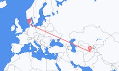 Flights from Termez, Uzbekistan to Esbjerg, Denmark