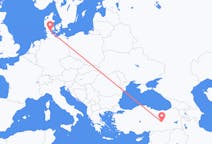 Flyreiser fra Sønderborg, Danmark til Elazig, Tyrkia