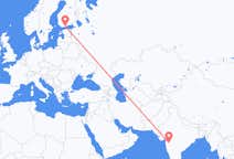 Flyrejser fra Shirdi, Indien til Helsinki, Finland