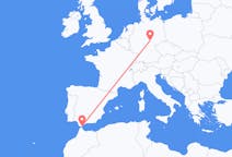 Flyrejser fra Gibraltar, Gibraltar til Erfurt, Tyskland