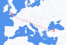 Flyreiser fra Saint Peter Port, Guernsey til Ankara, Tyrkia