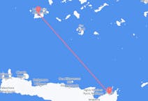 Flights from Sitia, Greece to Plaka, Milos, Greece