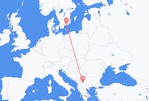 Flights from Ronneby, Sweden to Skopje, Republic of North Macedonia
