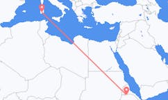 Flyg från Inda Silasē, Etiopien till Cagliari, Italien