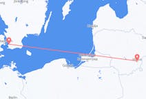 Flug frá Vilnius, Litháen til Malmö, Svíþjóð