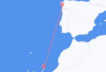 Vols depuis la ville de Lanzarote vers la ville de Vigo