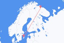 Fly fra Murmansk til Visby