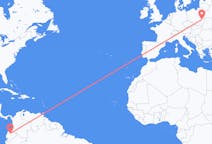 Flyreiser fra Quito, til Lublin