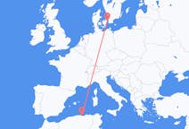 Flights from from Béjaïa to Copenhagen