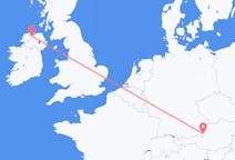 Flyg från Derry, Nordirland till Salzburg, Österrike