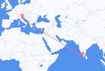 Flyrejser fra Thiruvananthapuram, Indien til Rimini, Italien