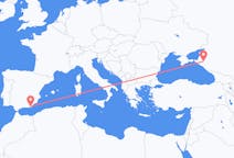 Fly fra Krasnodar til Almería