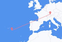 Flights from Friedrichshafen, Germany to Santa Maria Island, Portugal