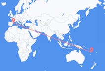 Flyrejser fra Emae, Vanuatu til Barcelona, Spanien